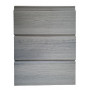 Siding Co-Extruded Smoke Gris 19 mm. x ud.