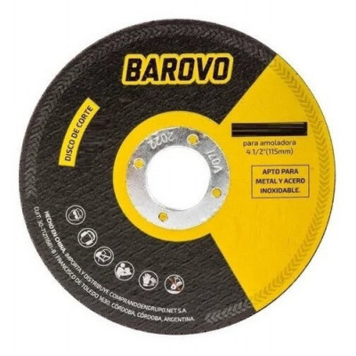 Disco De Desbaste 115 X 4,8 Mm Barovo