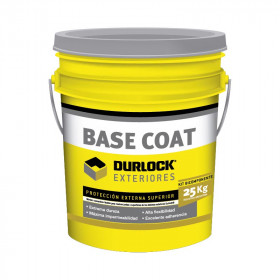 Base Coat Bicomponente Durlock Exterior Cementicio X 25 Kg