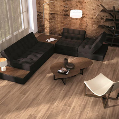 Porcellanato - Casterly Caoba - 23.3 x 120 cm (0.279 m2) x ud.