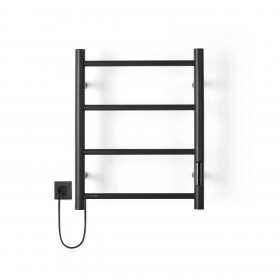 Toallero Eléctrico Coco Petit Negro Mate 40 cm x 50 cm x 12 cm